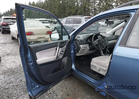 2015 Subaru Forester 2.5I z USA, uszkodzony, nr VIN JF2SJABC7FH504964